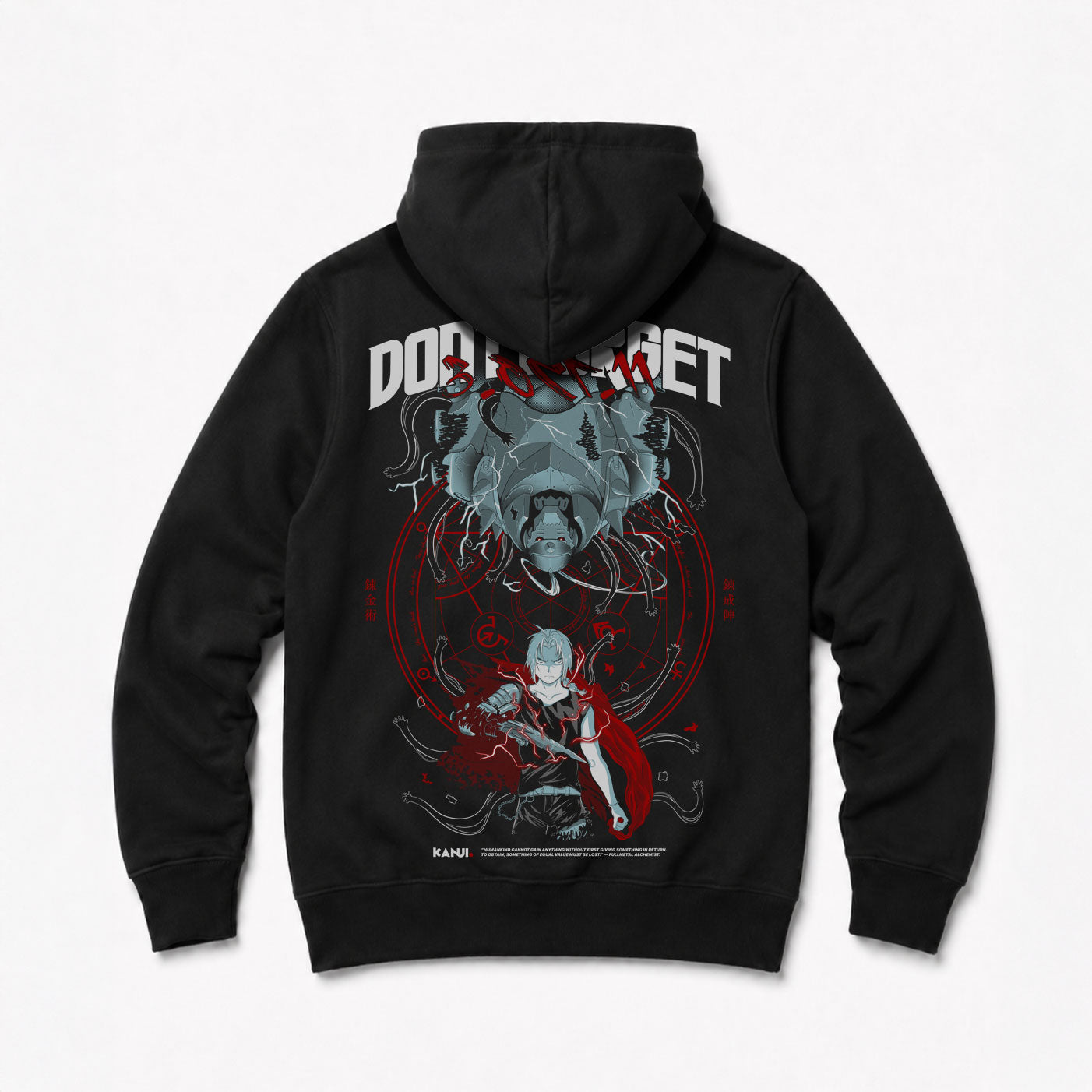 Poleron Hoodie Fullmetal Alchemist #1