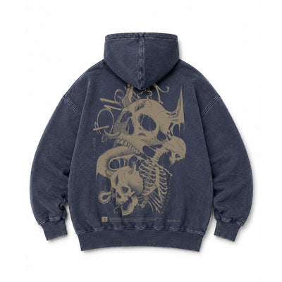 Hoodie Poleron Japones Calavera 