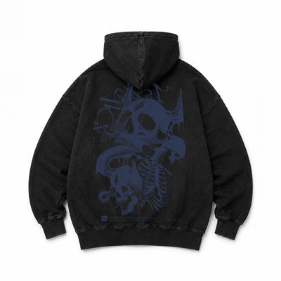 Hoodie Poleron Japones Calavera 