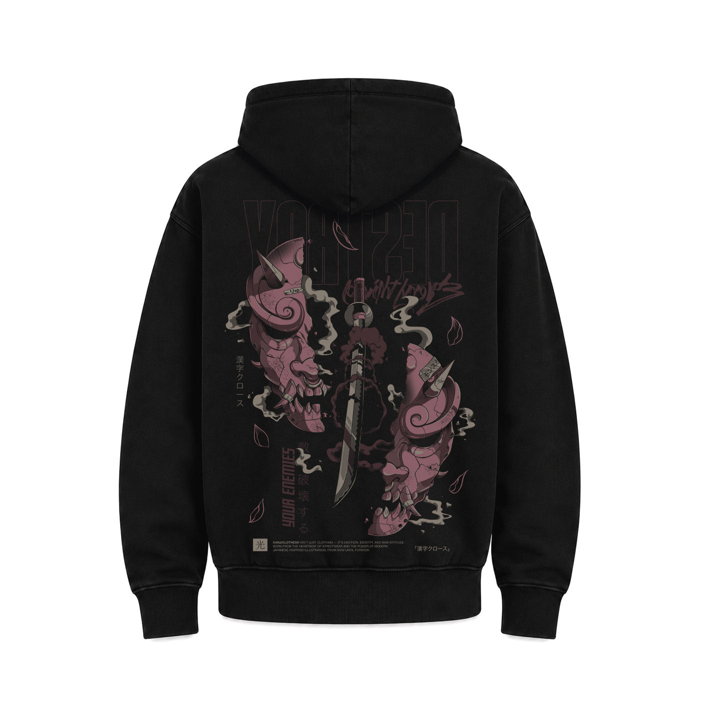 Hoodie Poleron Anime Japones Calavera 