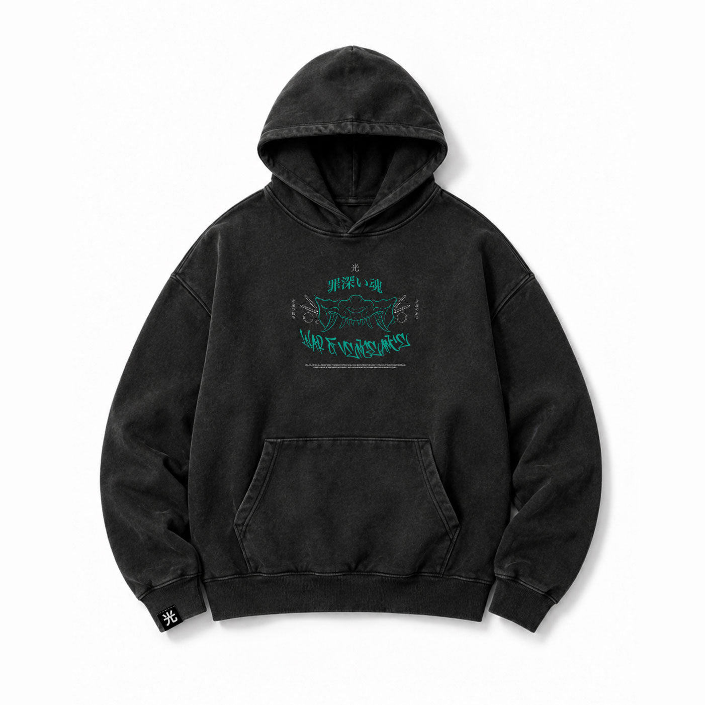 Hoodie Poleron Japones Hannya Geisha 