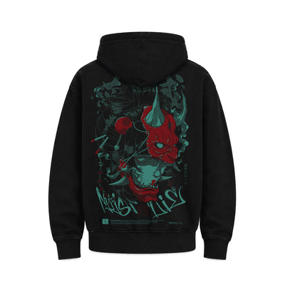Hoodie Poleron Anime Japones Hannya Geisha 