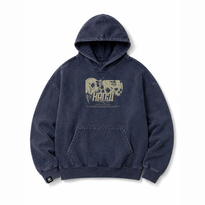 Hoodie Poleron Japones Calavera 