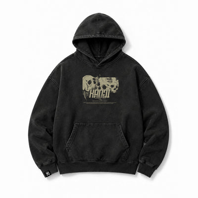 Hoodie Poleron Japones Calavera 