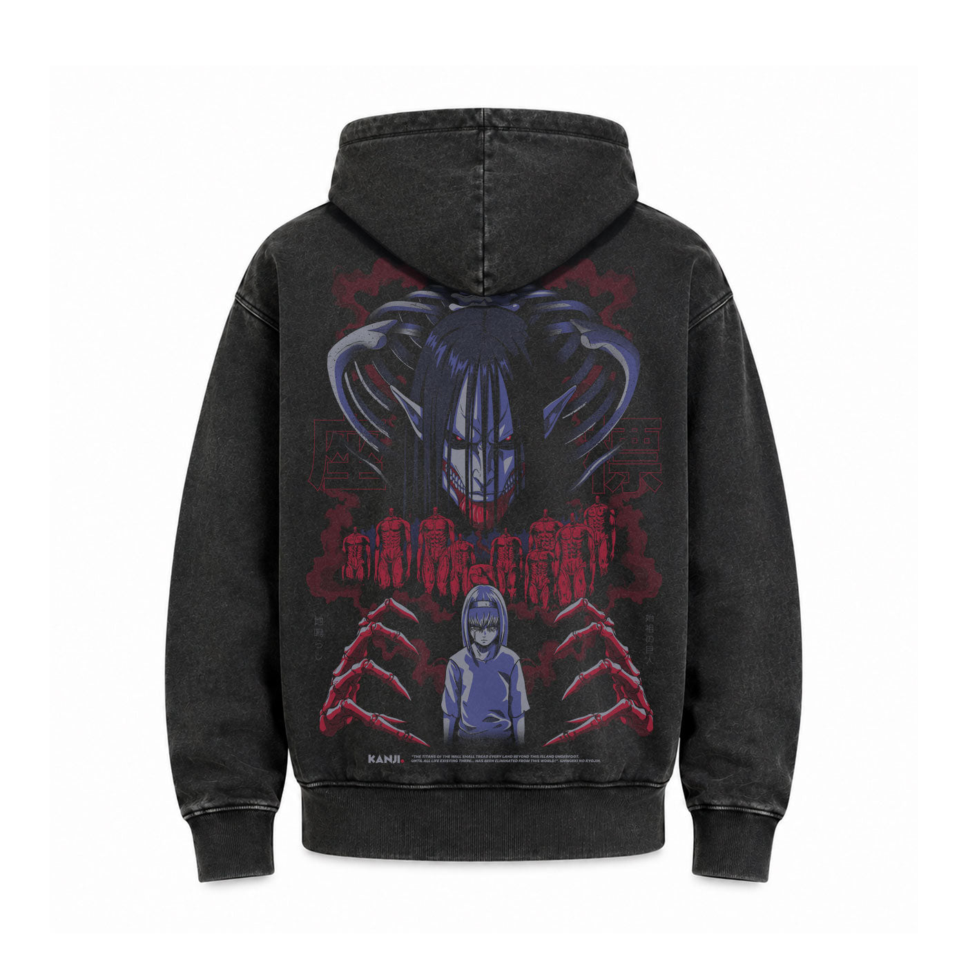 Hoodie Poleron Anime Shingeki 