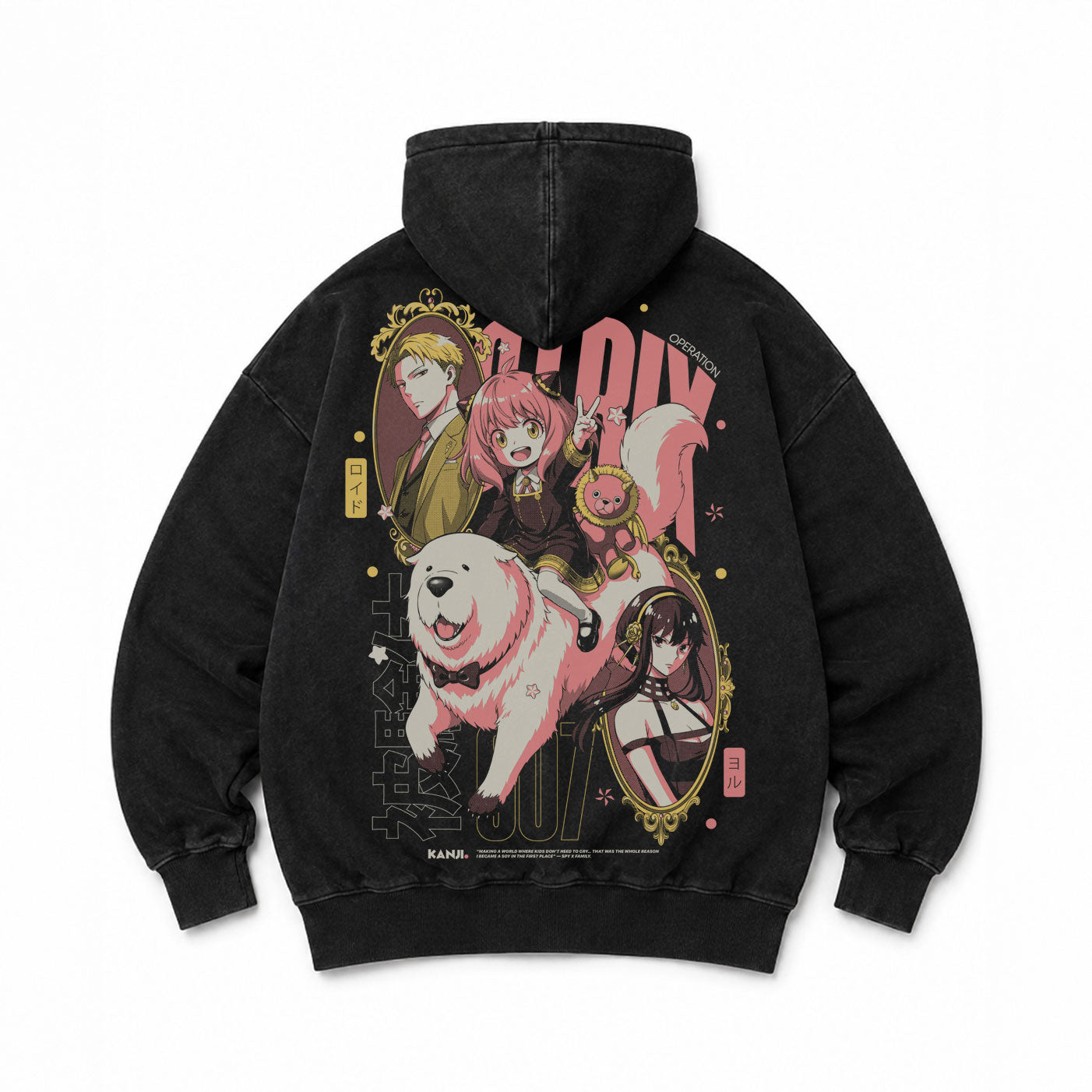 Poleron Hoodie Spy x Family #1 Remake