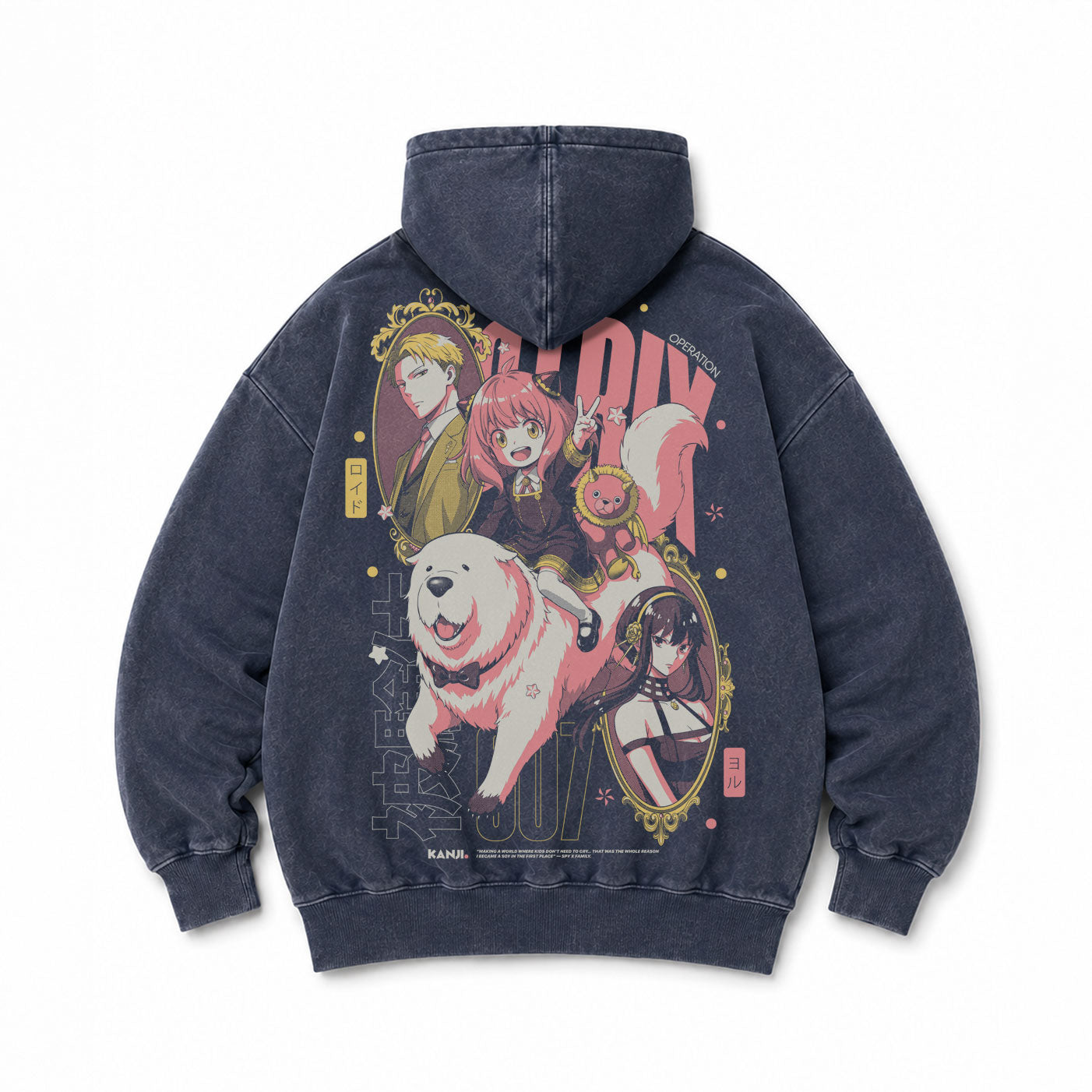 Poleron Hoodie Spy x Family #1 Remake