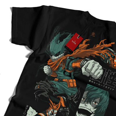 Polera de Anime con diseño Boku no Hero
