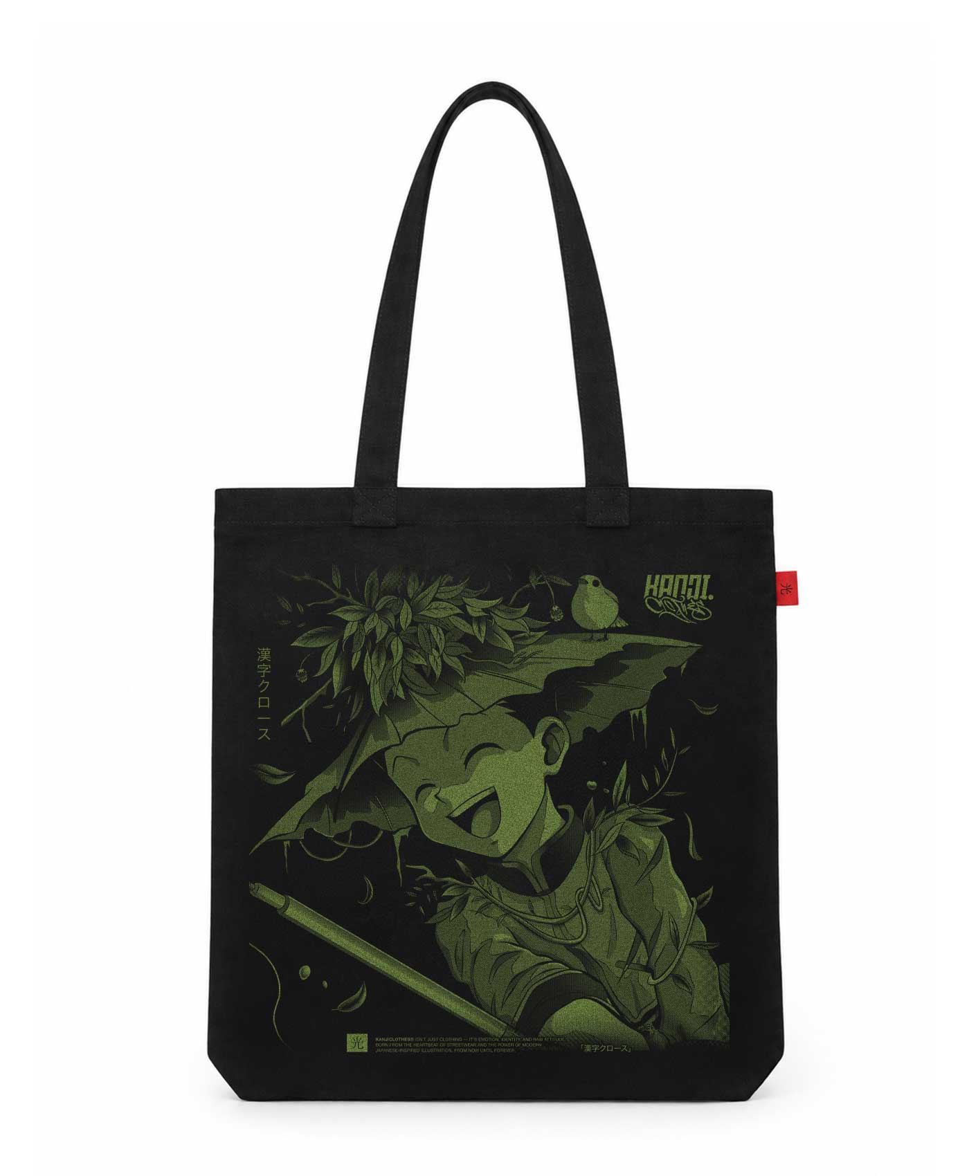 Totebag Bolso Algodón Gon Freecs Hunter x Hunter #color_negro