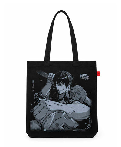 Bolso Tote Bag Anime Toji Jujutsu Kaisen #color_negro