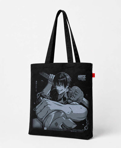 Bolso Tote Bag Anime Toji Jujutsu Kaisen #color_negro