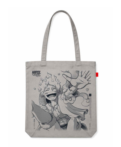 Bolso Totebag Algodón One Piece Luffy #color_gray