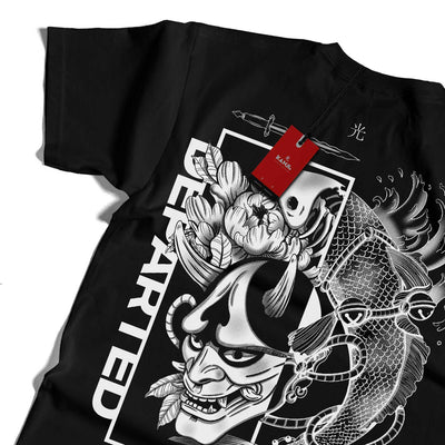 Polera de Mitología Japonesa con diseño de Borei Koi