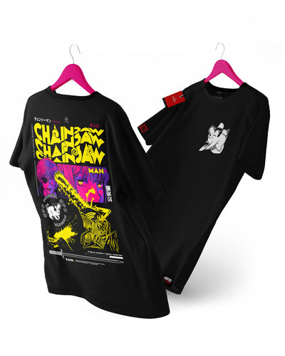 Polera anime con diseño Chainsaw Man 1 
