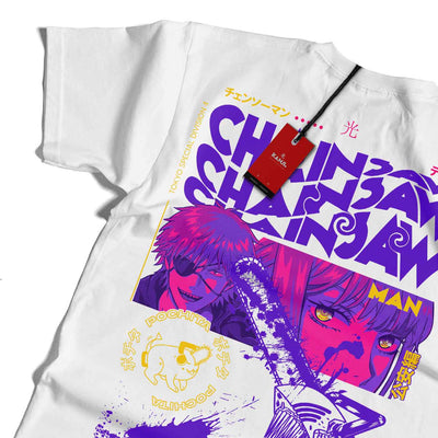 Polera anime con diseño Chainsaw Man 1 