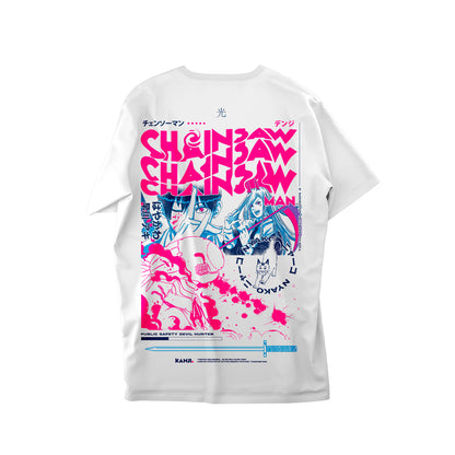 Polera anime con diseño Chainsaw Man 2 