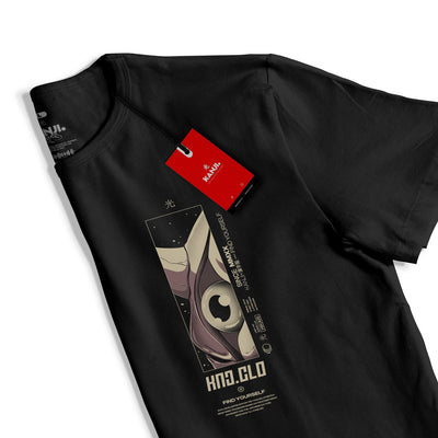 Polera yokais japoneses con diseño Oni