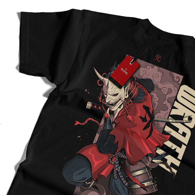 Polera yokais japoneses con diseño Oni