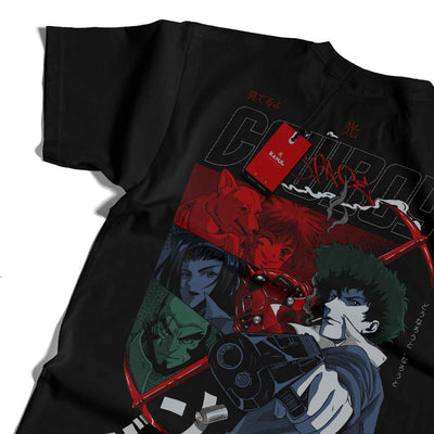 Polera anime con diseño Cowboy Bebop