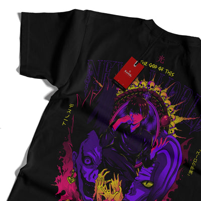 Polera anime con diseño Death Note