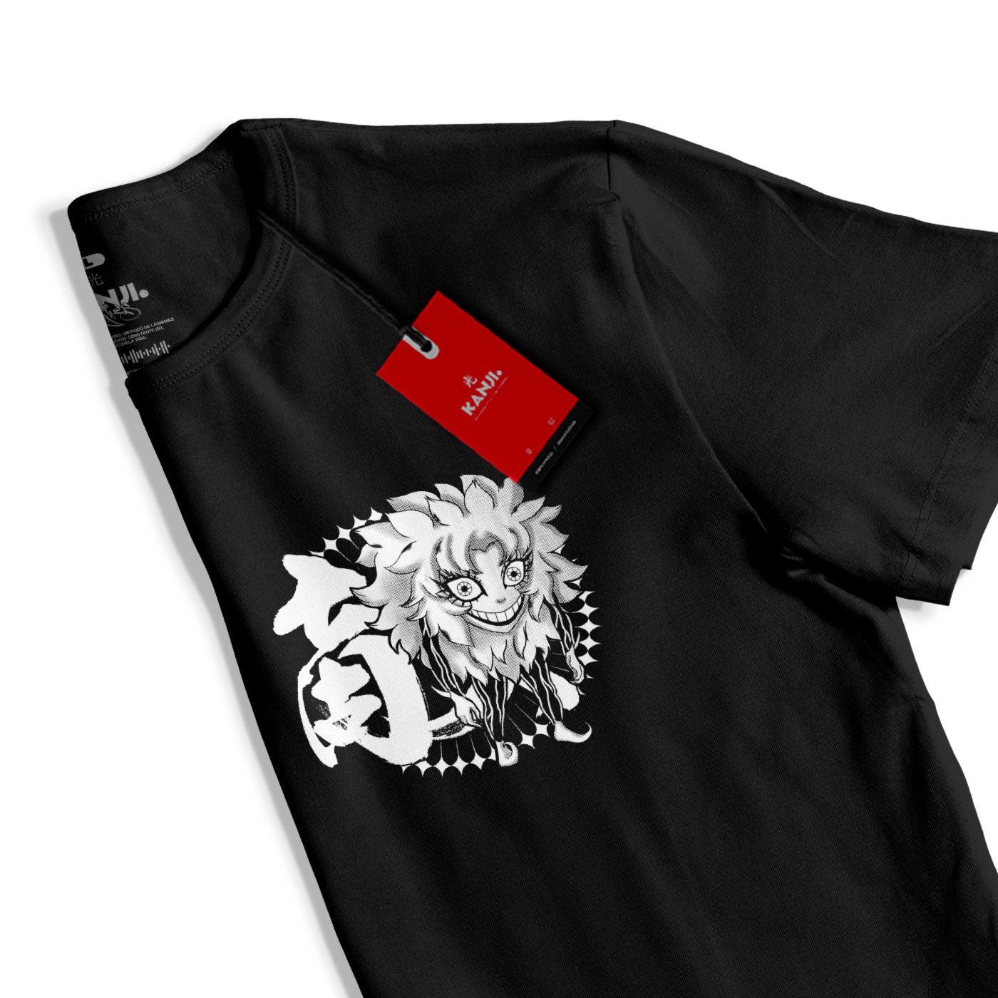 Polera anime con diseño Devilman Crybaby #color_negro