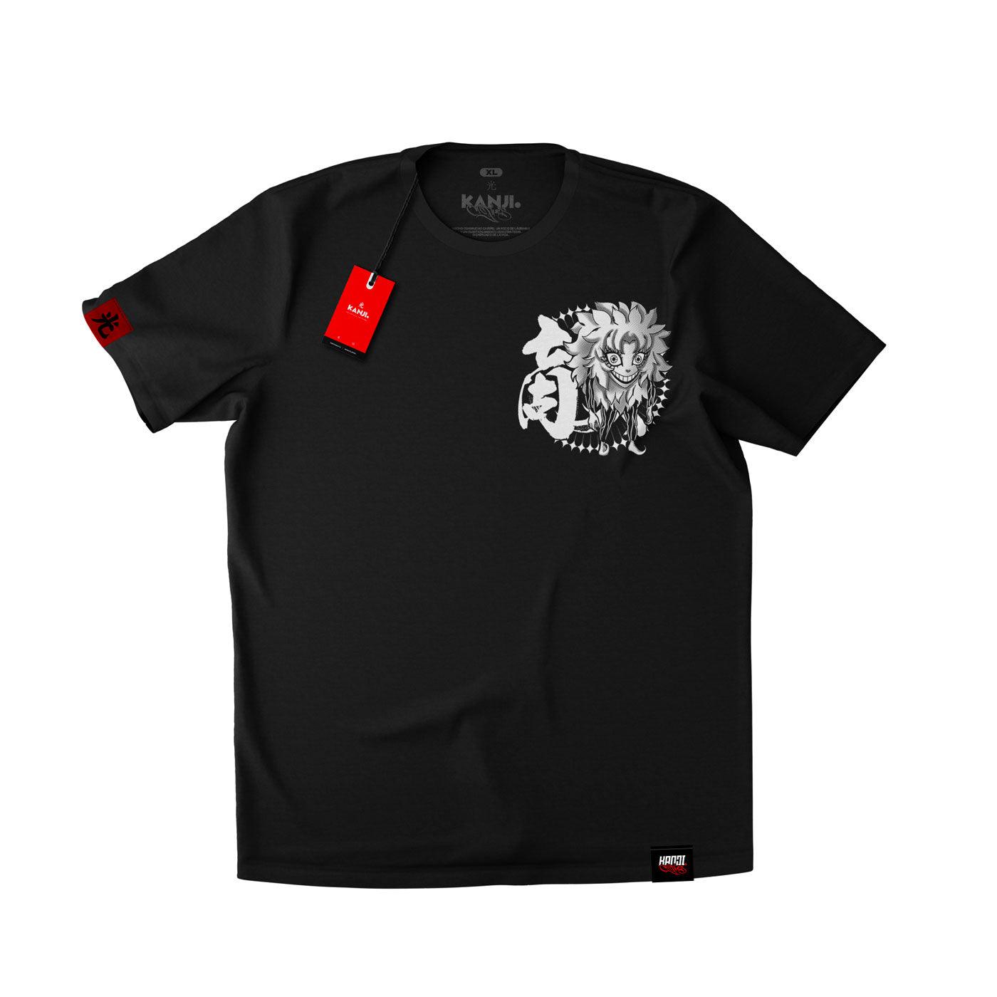Polera anime con diseño Devilman Crybaby #color_negro