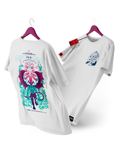 Polera anime con diseño Devilman Crybaby 