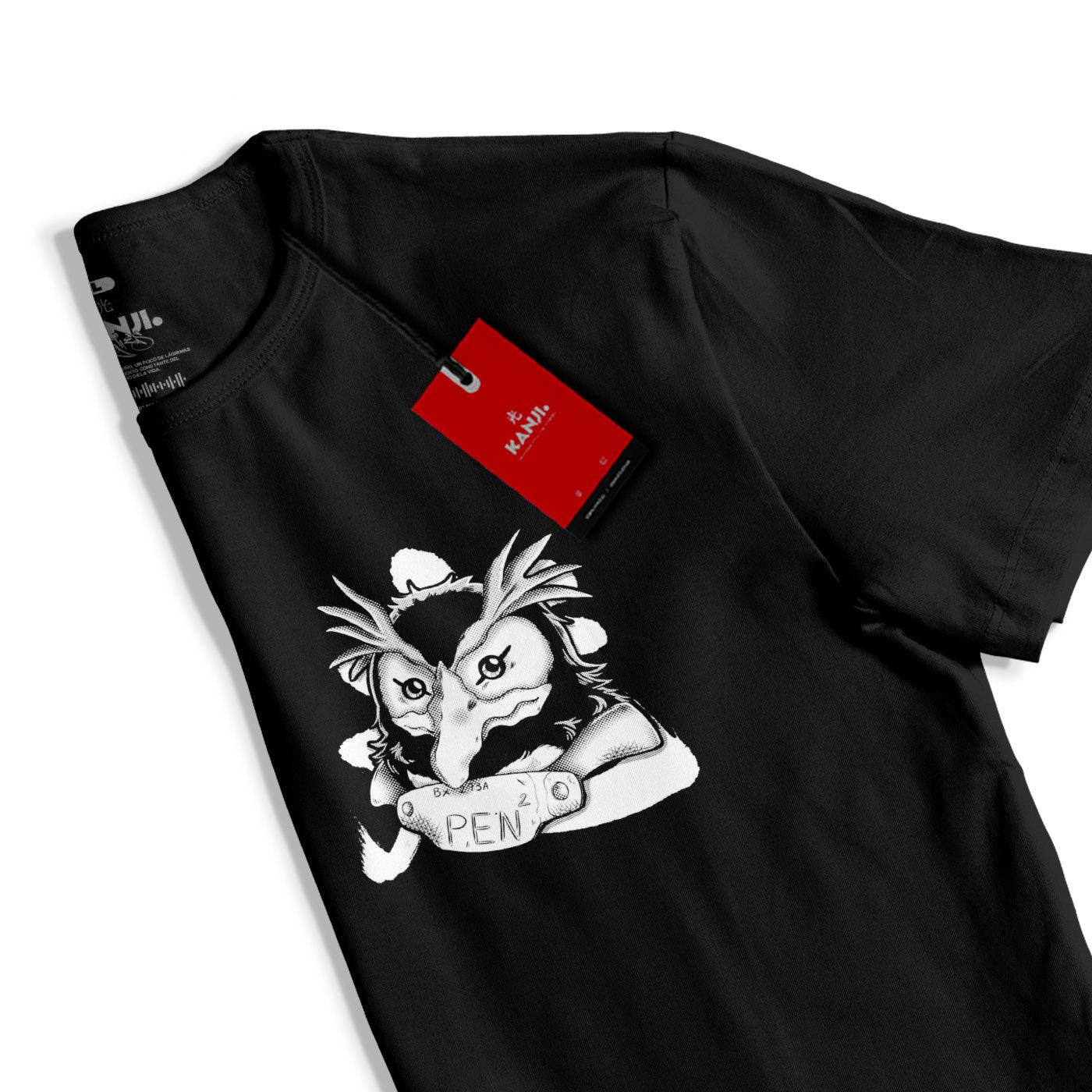 Polera anime con diseño Evangelion 1 #color_negra