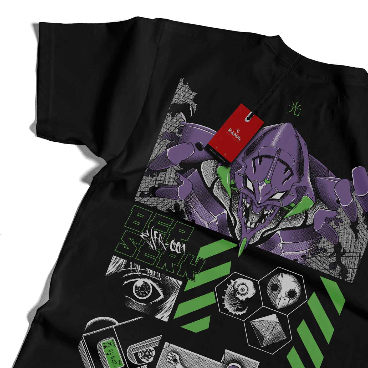 Polera anime con diseño Evangelion 1 