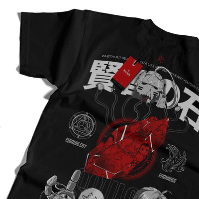 Polera anime con diseño Fullmetal alchemist 3 