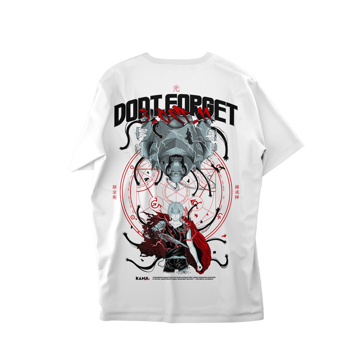 Polera anime con diseño Fullmetal Alchemist 