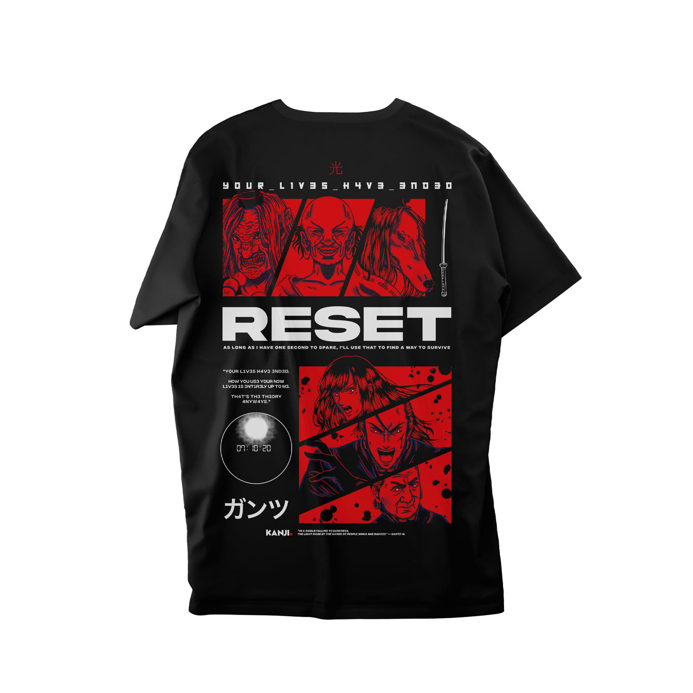 Polera Anime Gantz