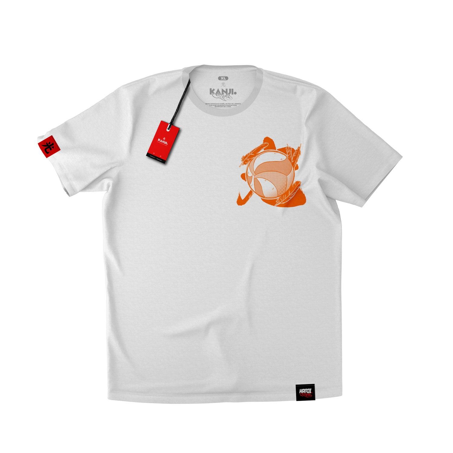 Polera anime con diseño Haikyu 1 #color_blanco