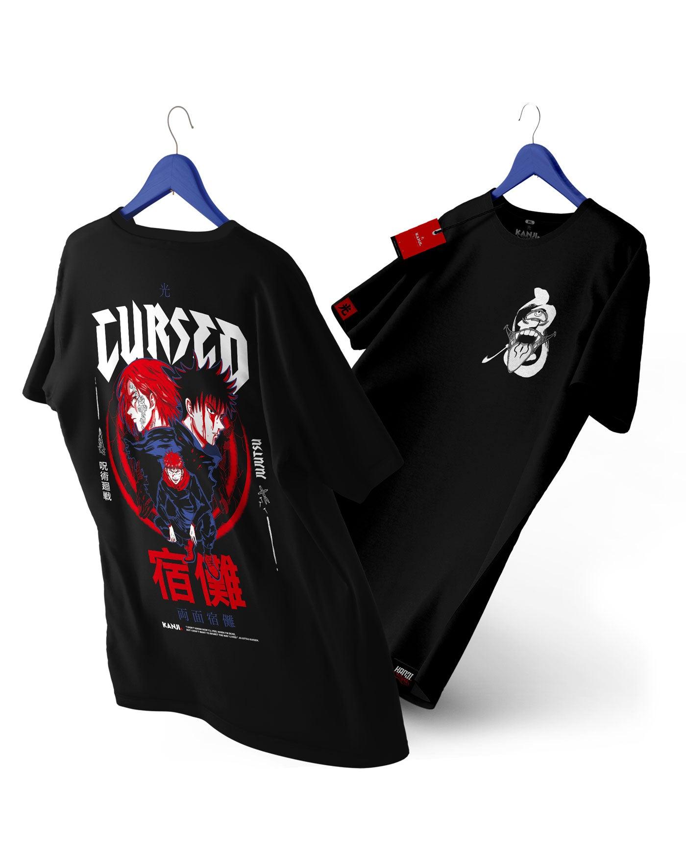 Polera anime con diseño Jujutsu Kaisen 2 #color_negro