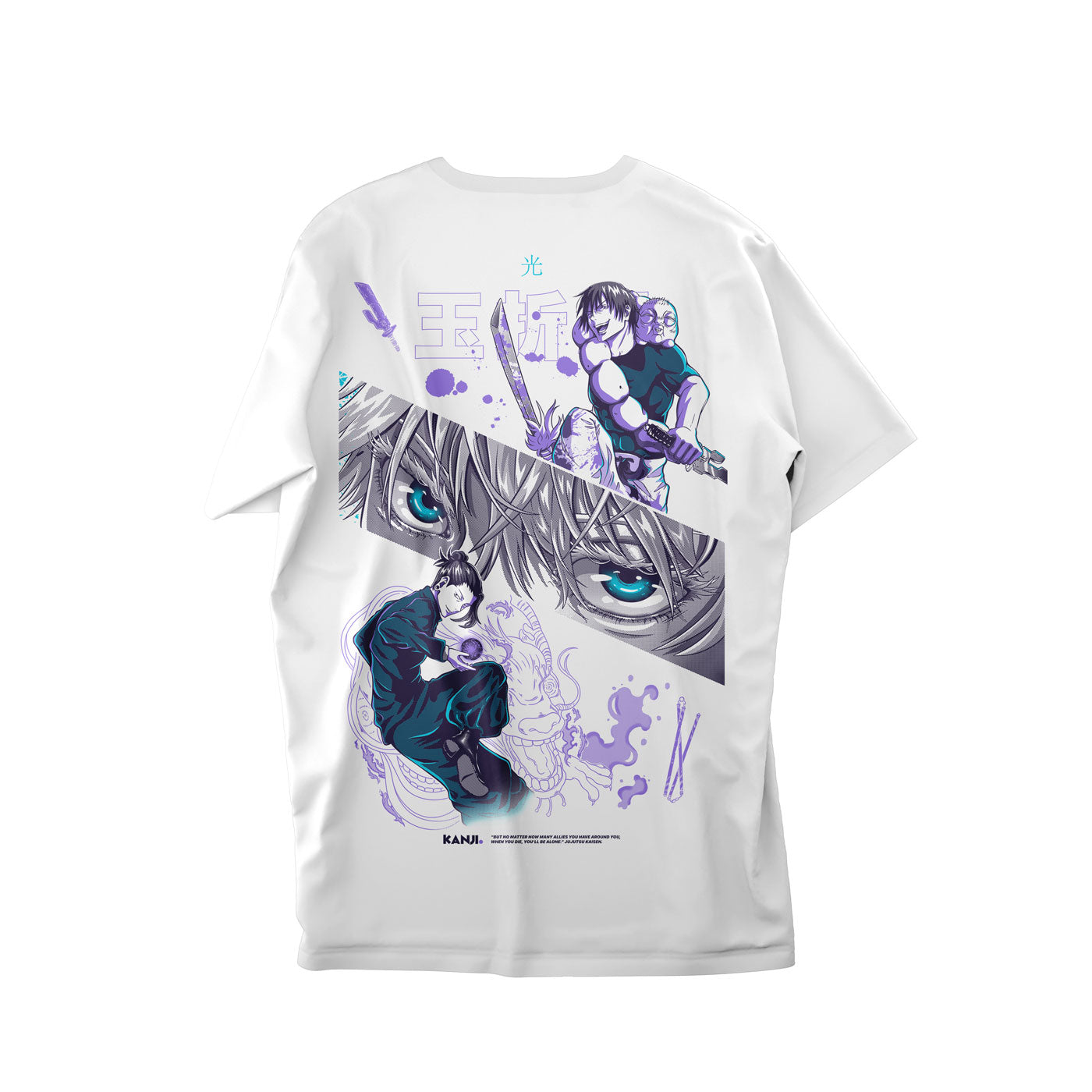 Polera anime con diseño Jujutsu Kaisen 3 #color_blanco