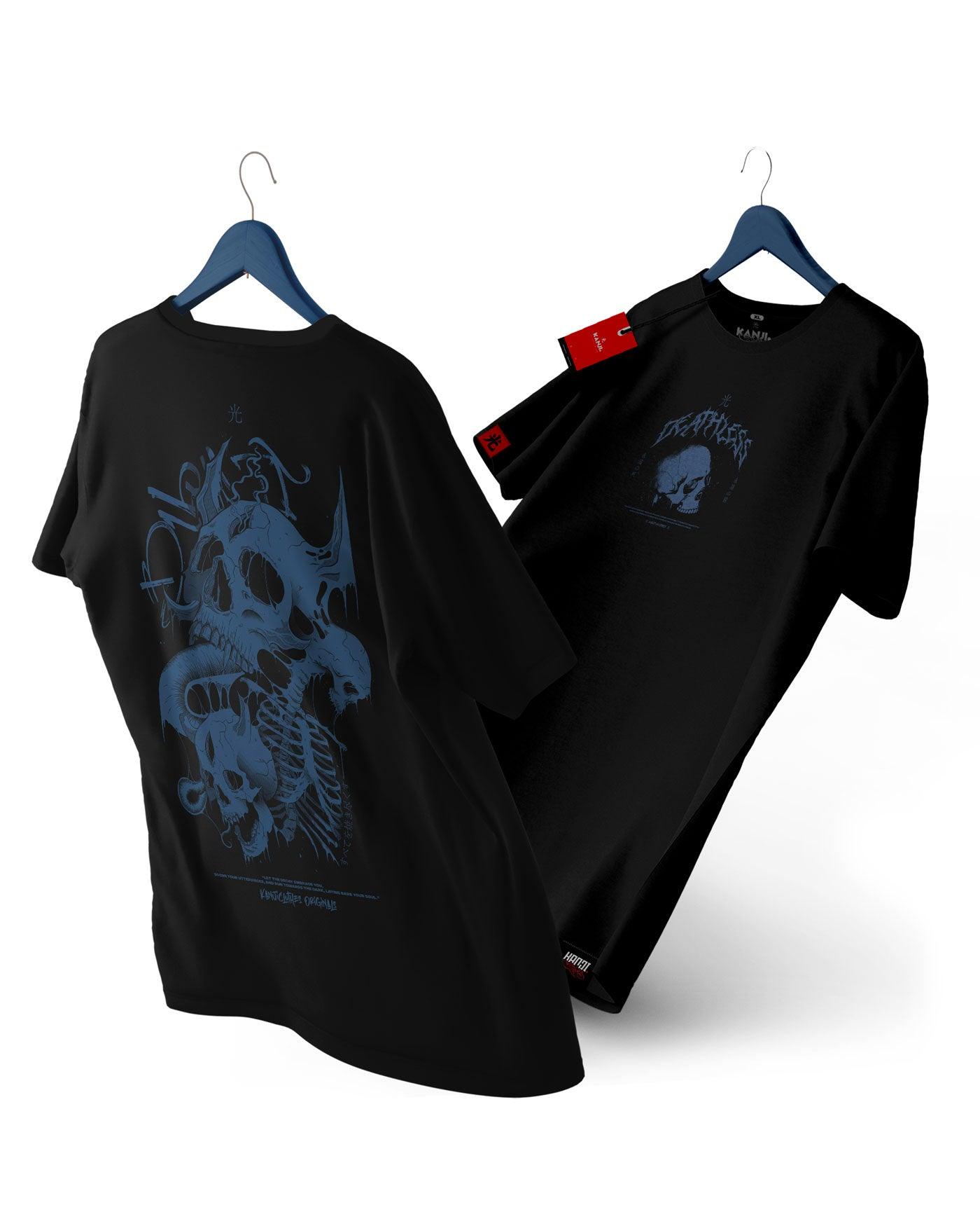 Polera mitología japonesa con diseño Kura no Fujimi 