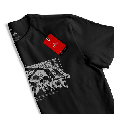 Polera Japonesa Muerte Calavera 