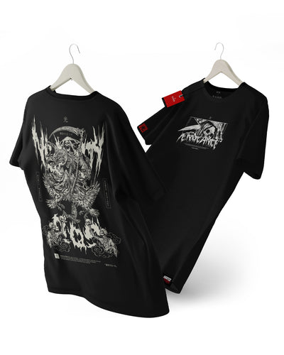 Polera Japonesa Muerte Calavera 