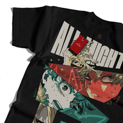 Polera de anime con diseño de My Hero Academia