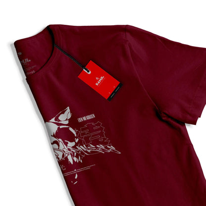 Polera mitología japonesa con diseño Noroi no Tenko 