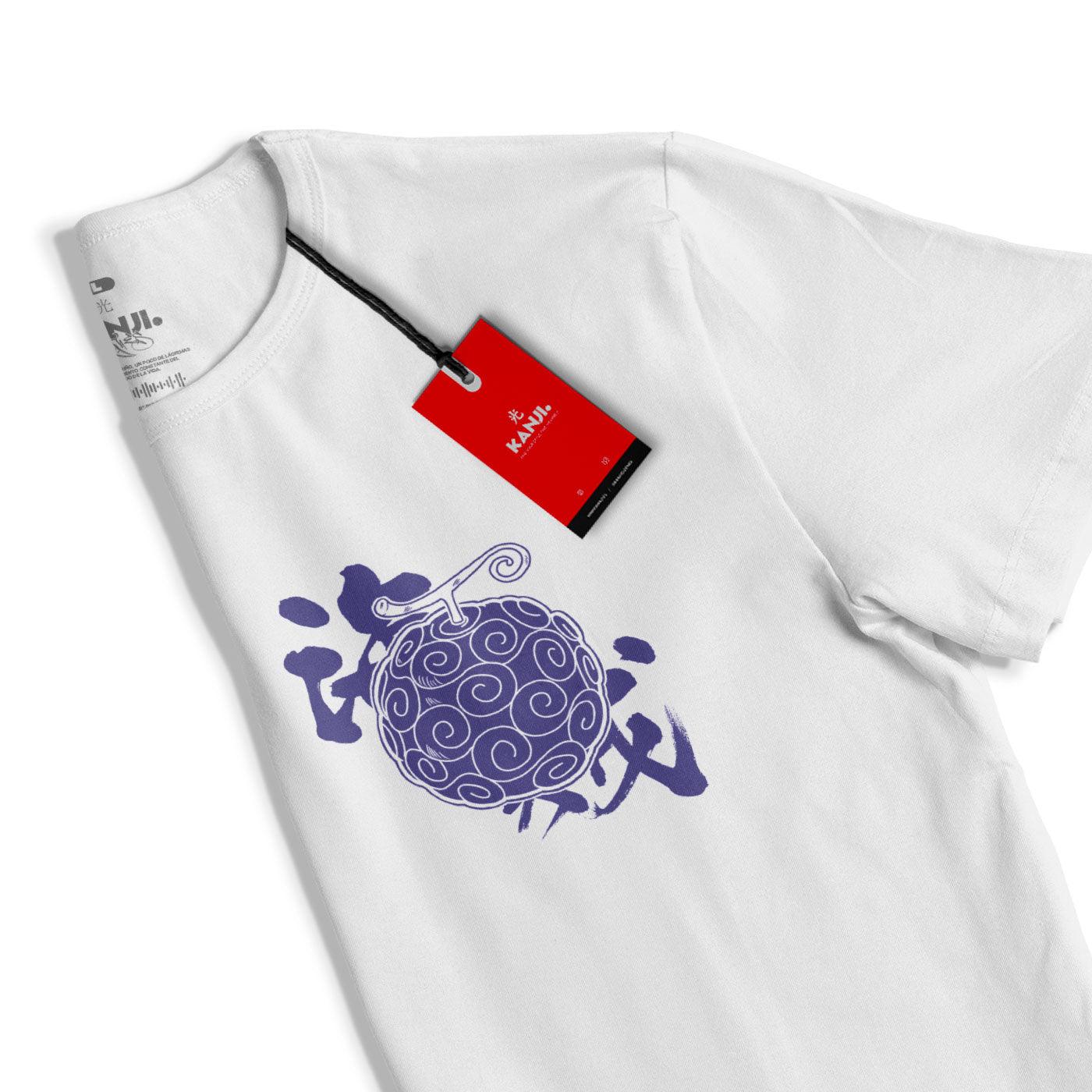 Polera anime con diseño One Piece 1 #color_blanco