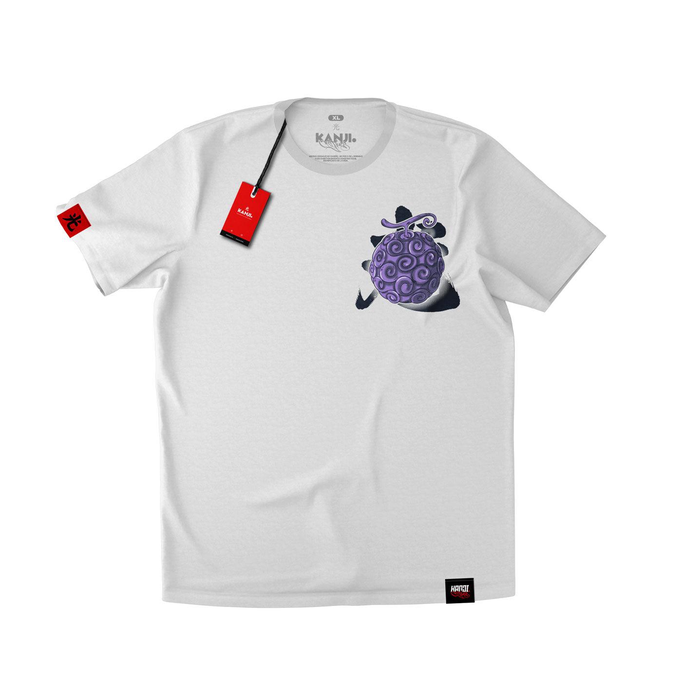 Polera anime con diseño One Piece 2 #color_blanco