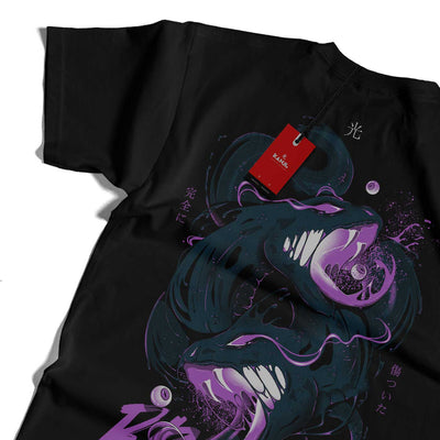 Polera mitología japonesa con diseño Oroshi Kaimetsu