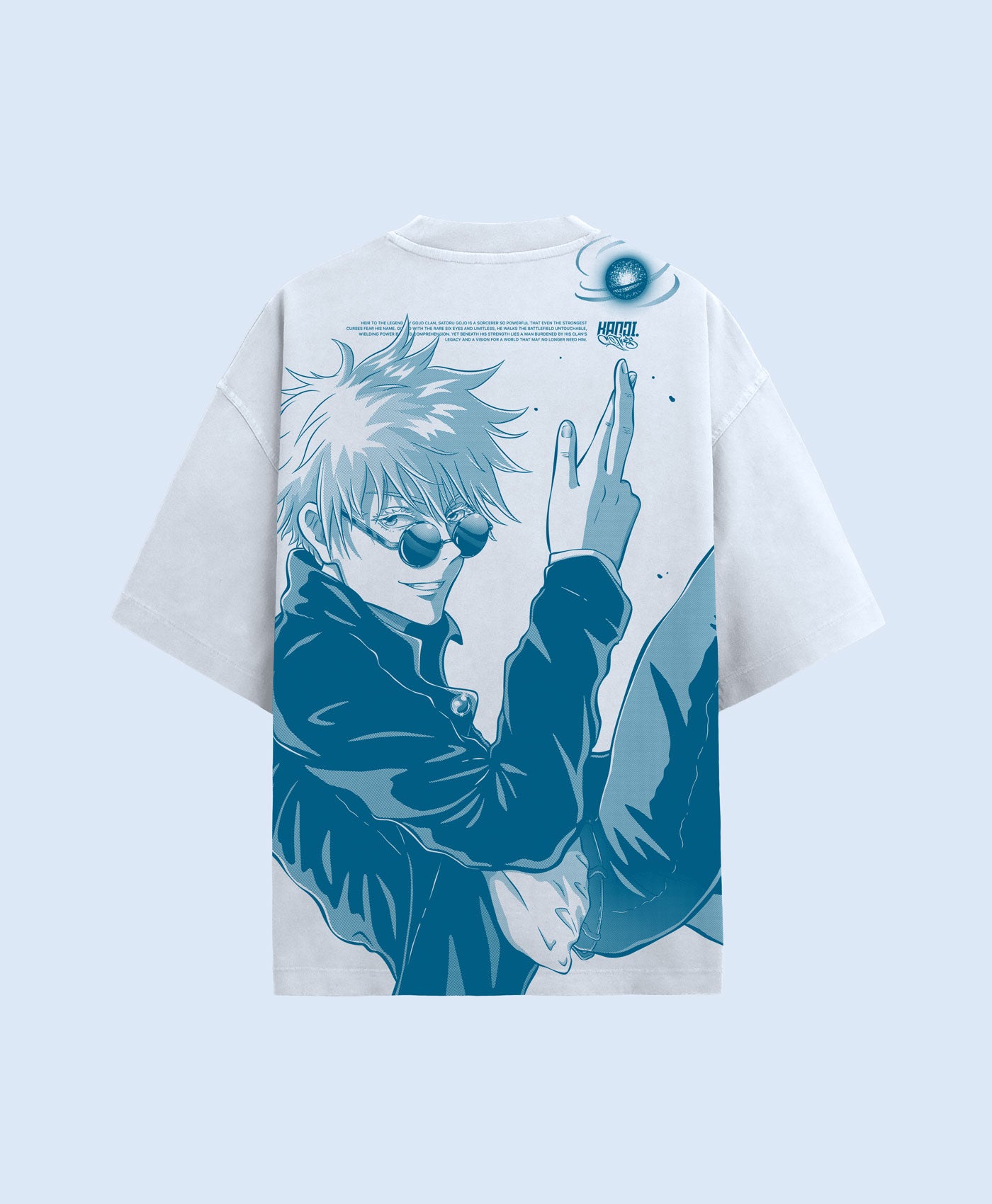 Polera Oversize Anime Jujutsu Kaisen Gojo 