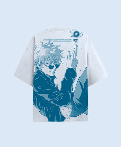 Polera Oversize Anime Jujutsu Kaisen Gojo 