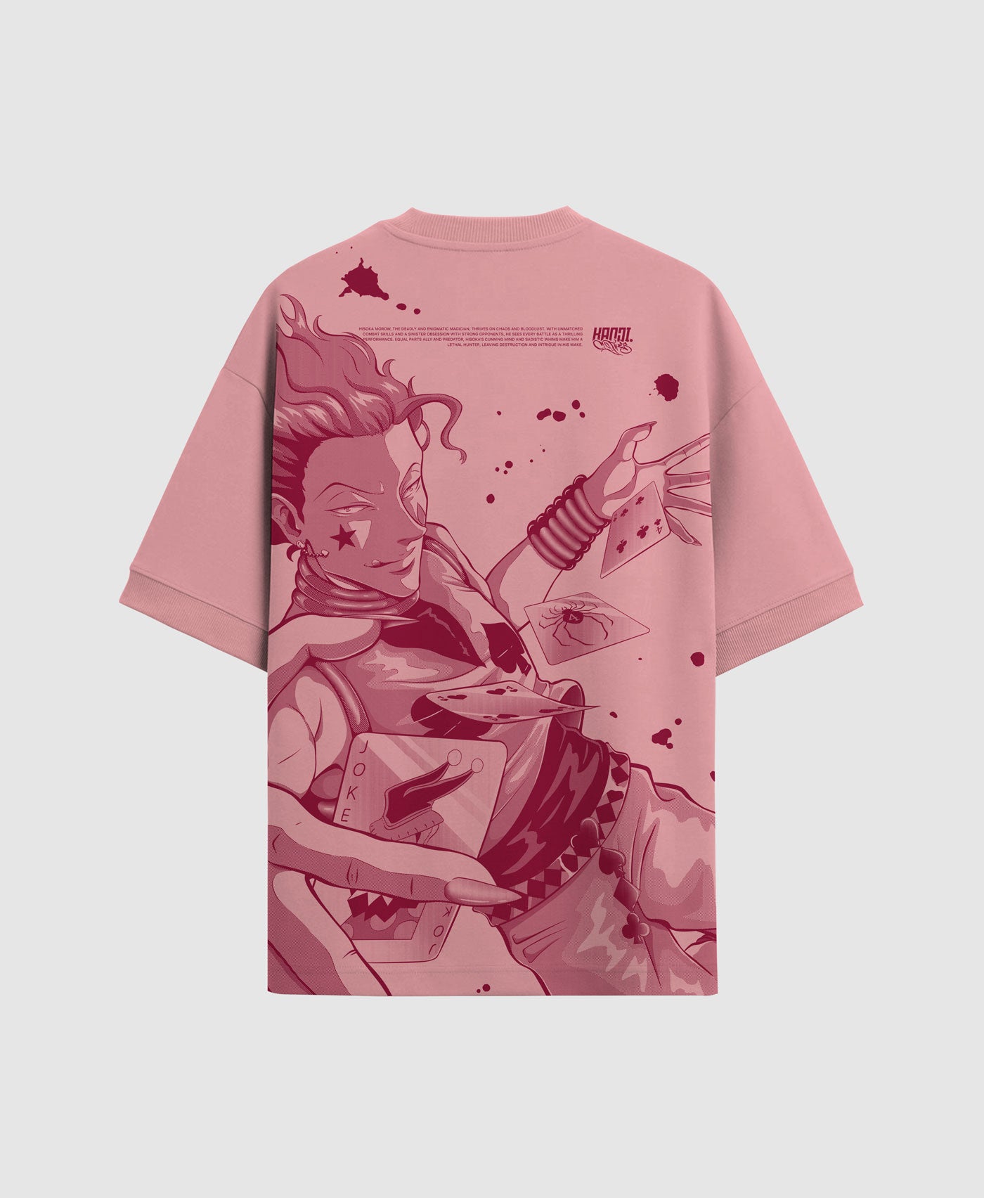 Polera Oversize Anime Hunter x Hunter Hisoka 