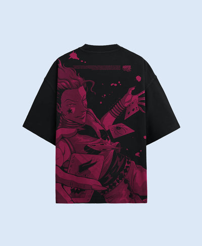 Polera Oversize Anime Hunter x Hunter Hisoka 