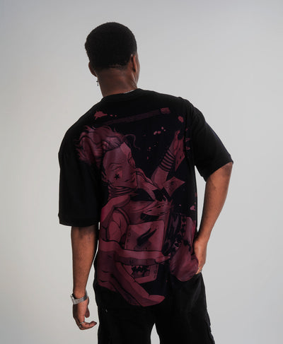 Polera Oversize Anime Hunter x Hunter Hisoka 