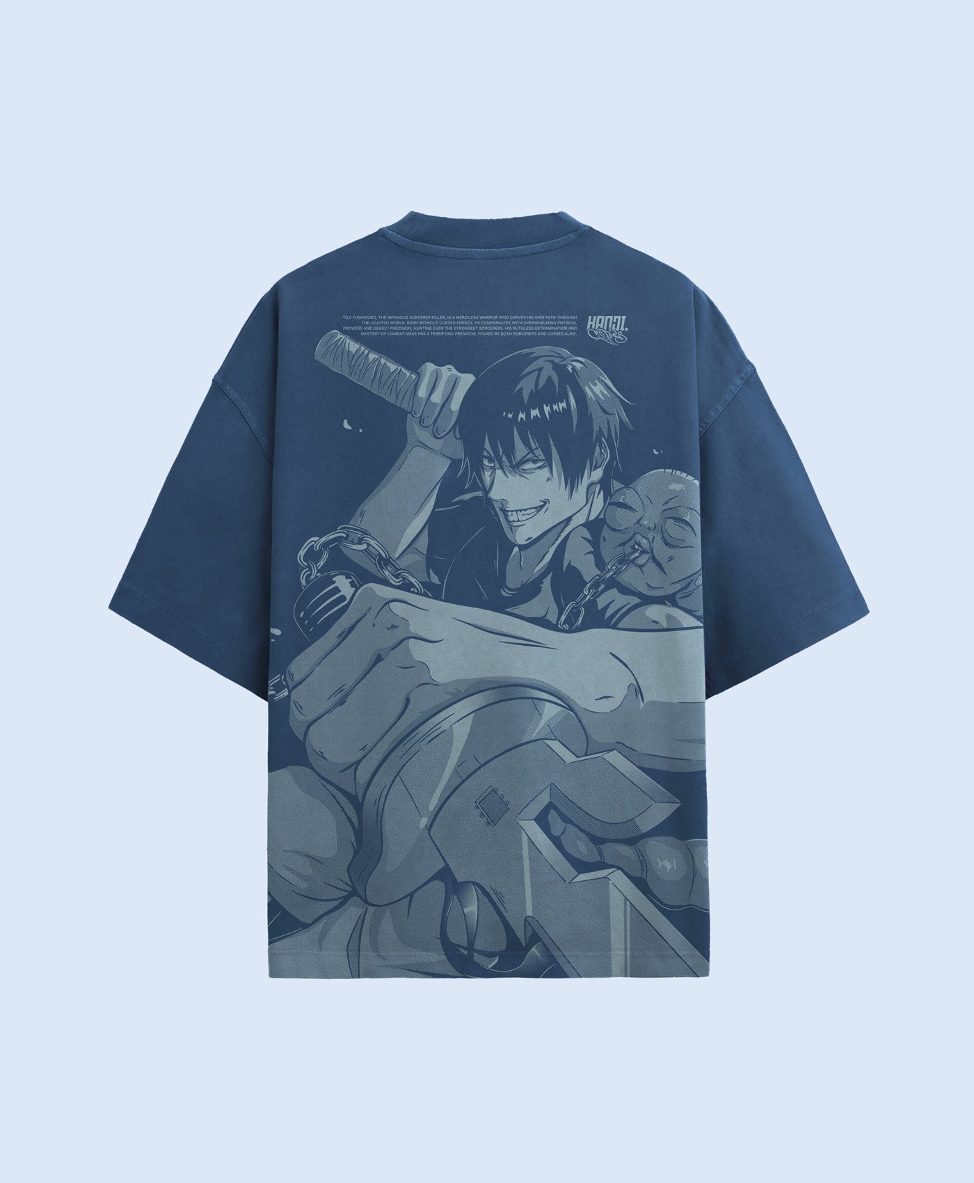 Polera Oversize Anime Jujutsu Kaisen Toji Fushiguro 