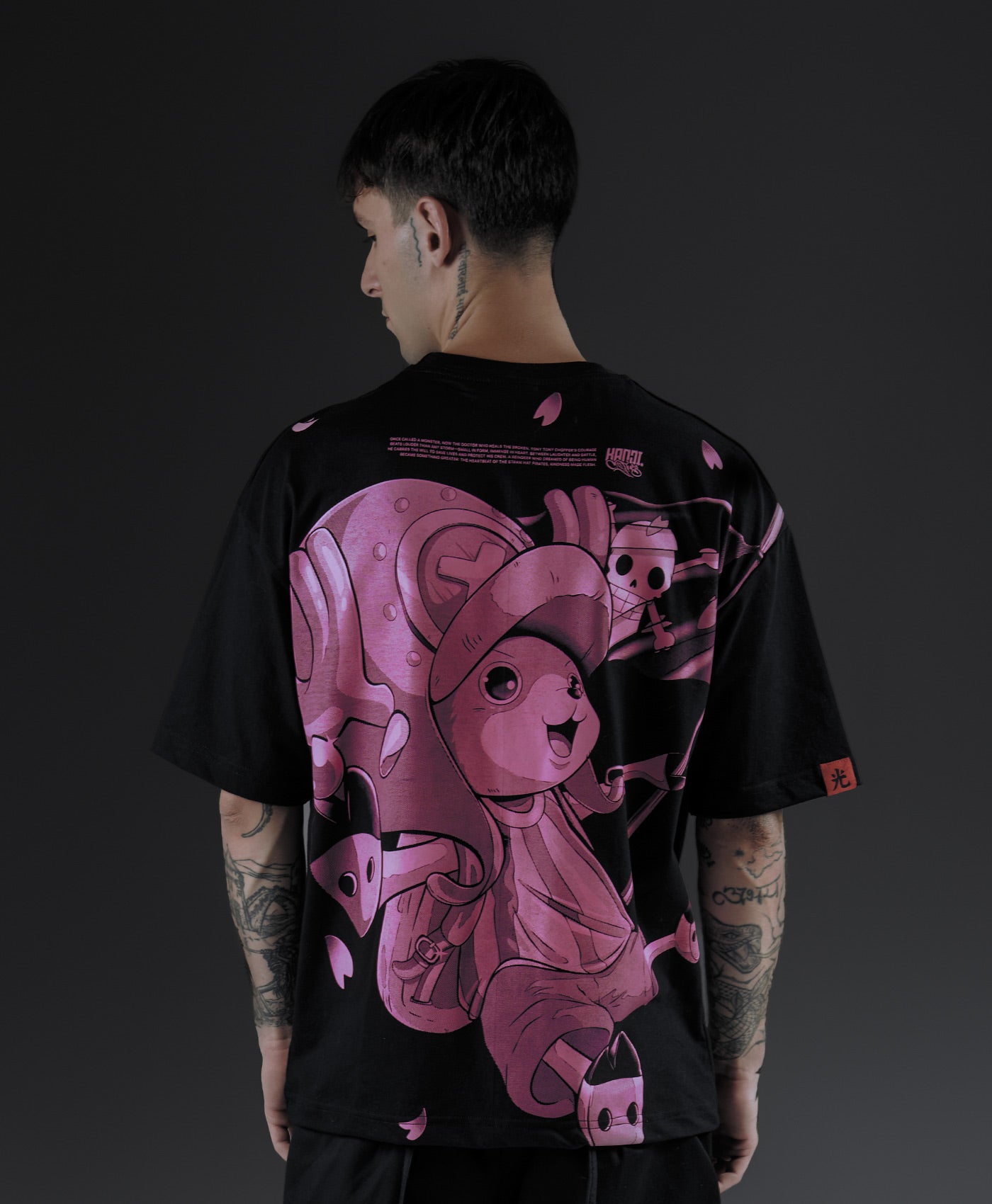 Polera Oversize Anime One Piece Chopper 